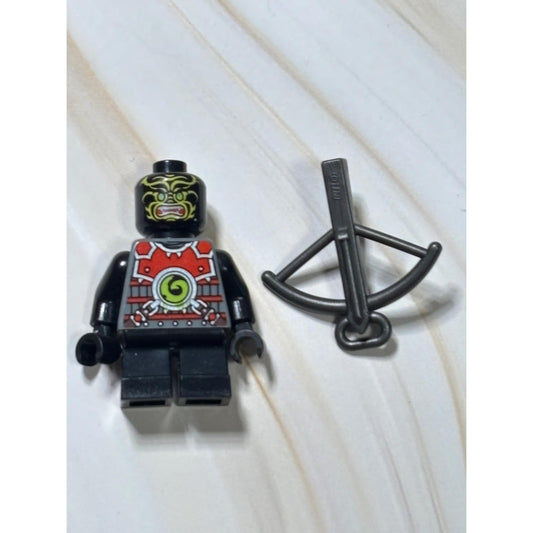 LEGO Ninjago Stone Army Scout Minifigure Yellow Face Quiver Short Legs njo072