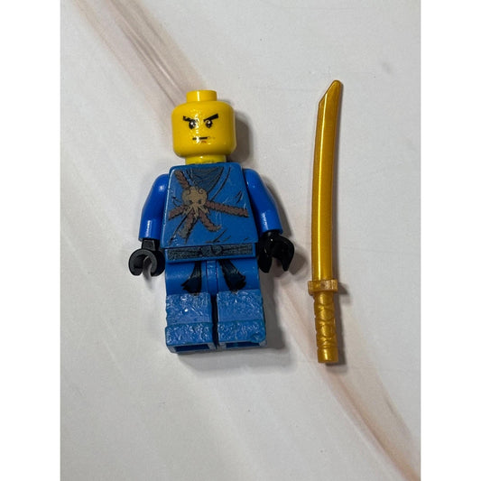 LEGO Ninjago Jay Minifigure njo004 The Golden Weapons Blue Ninja 2259 2263 2506