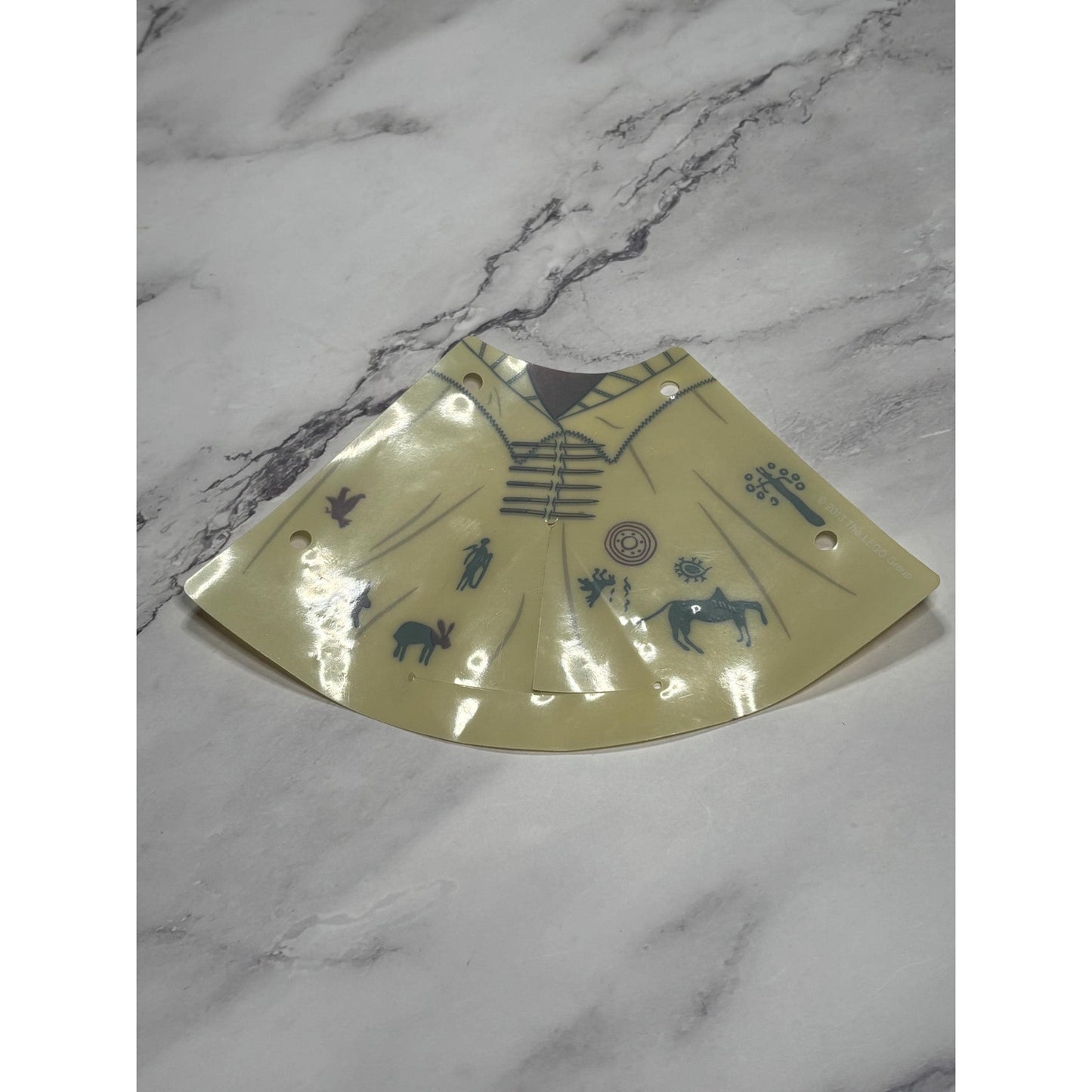 LEGO Comanche Camp - Plastic Tepee Cover Western Beige # 13882 79107 TLR