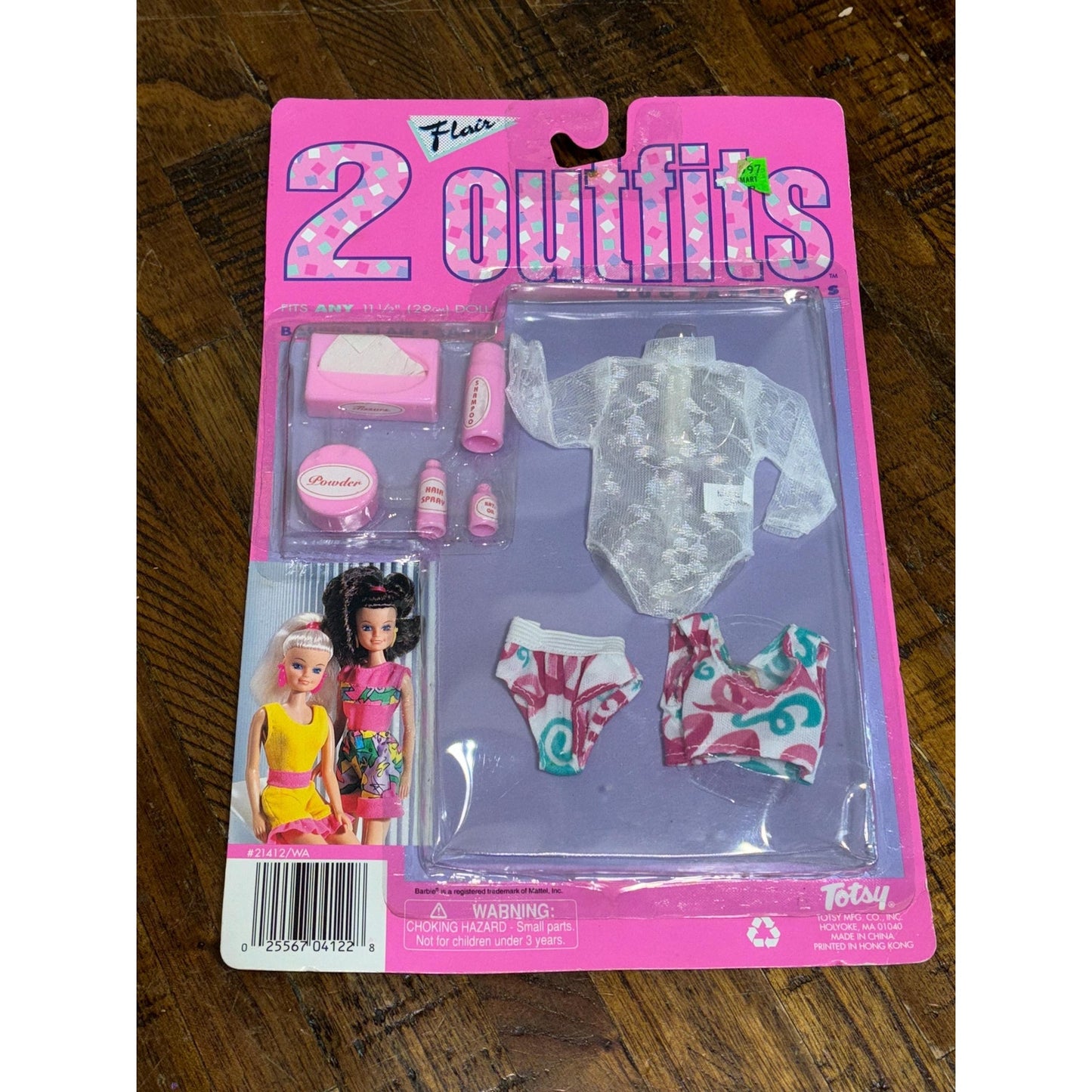 Flair Fashions Boutique Totsy Toys Doll Clothes Barbie Sandi Fits 11.5” Doll New