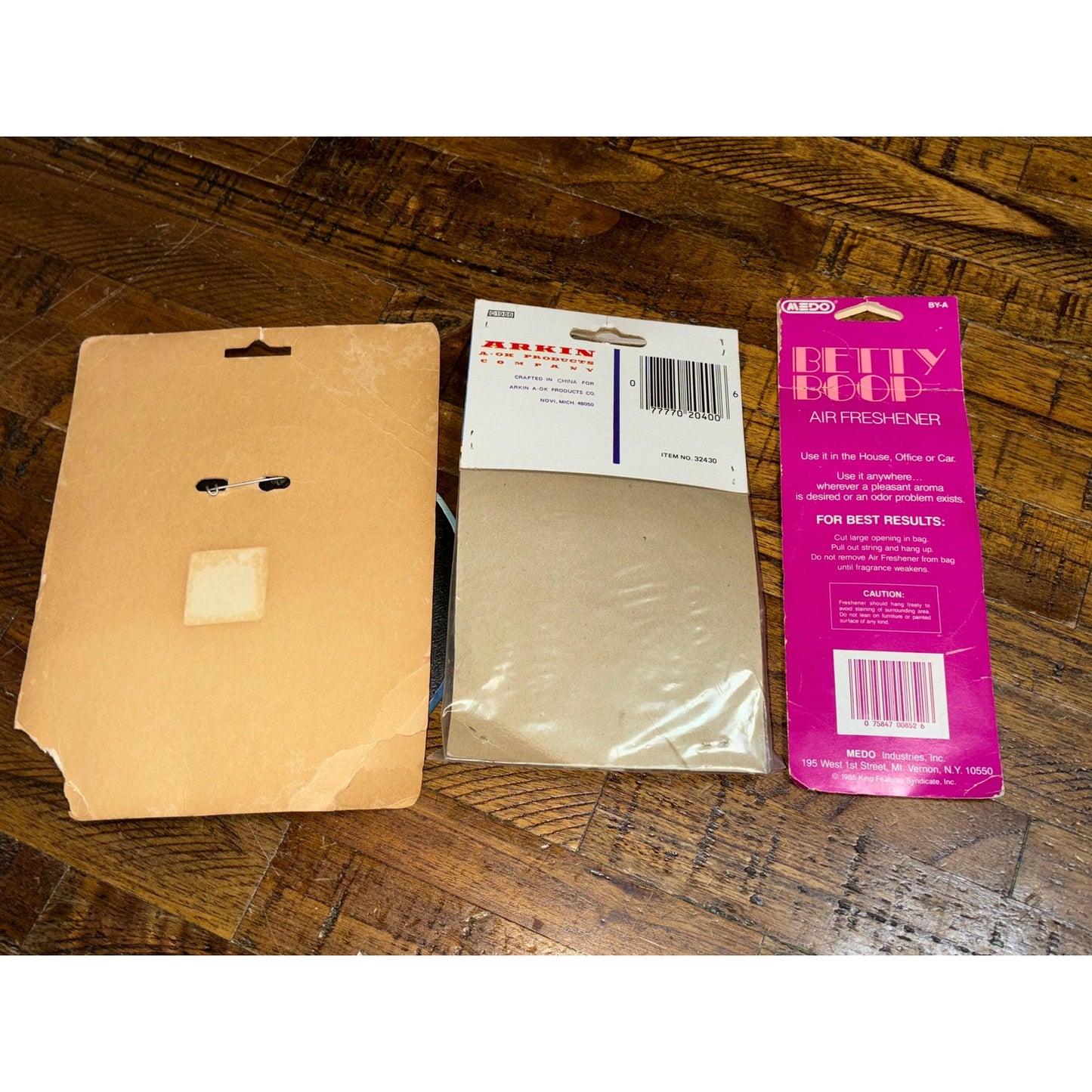 Lot of 3 NEW Vintage Toys Collectibles from the 1980s