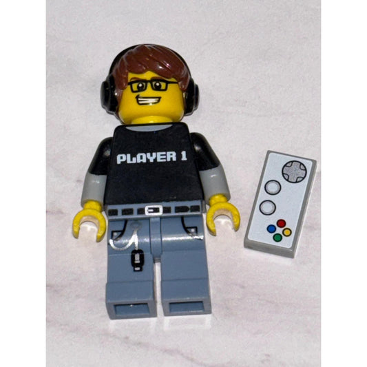 LEGO minifigure Video Game Guy col12-4 col182 CMF Series 12 71007 Controller