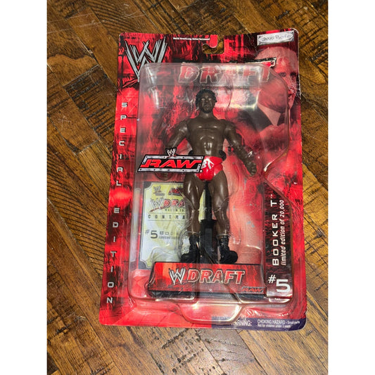 WWE Draft Booker T Limited Edition #5 Of 20,000 JAKKS Pacific Action Figure