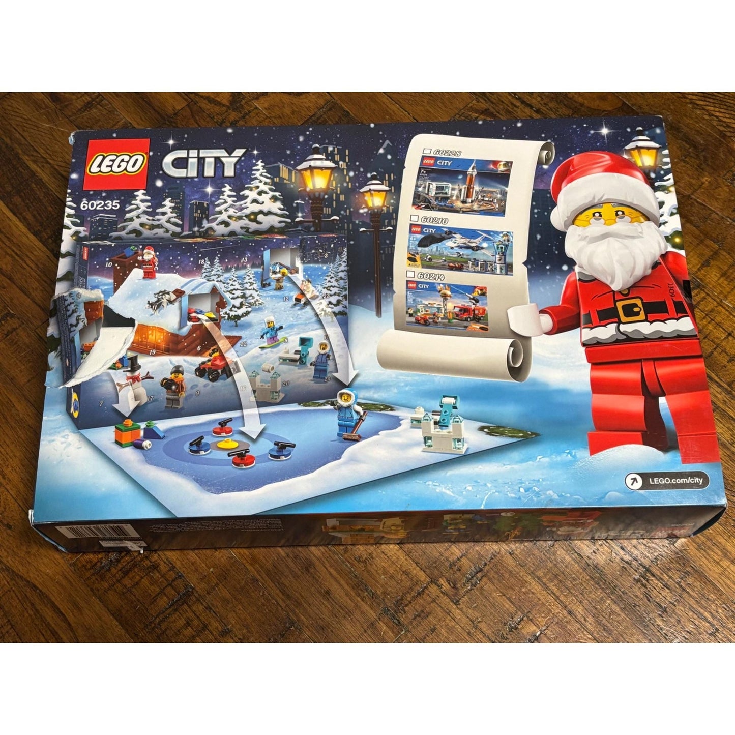 LEGO CITY: City Advent Calendar (60235) New Open Box Complete Set 2019
