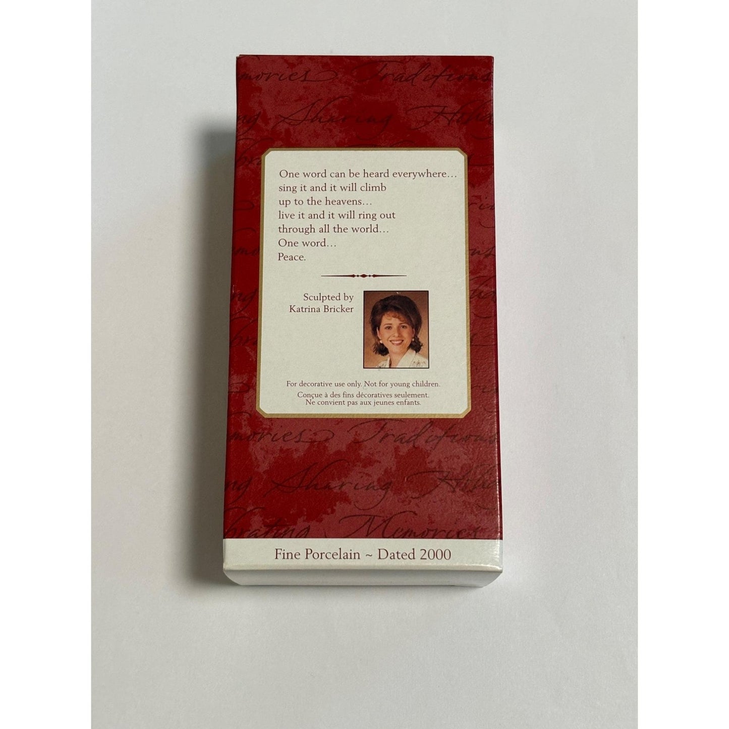 2000 Hallmark Keepsake “Angelic Bell” Ornament Collectors Club Edition