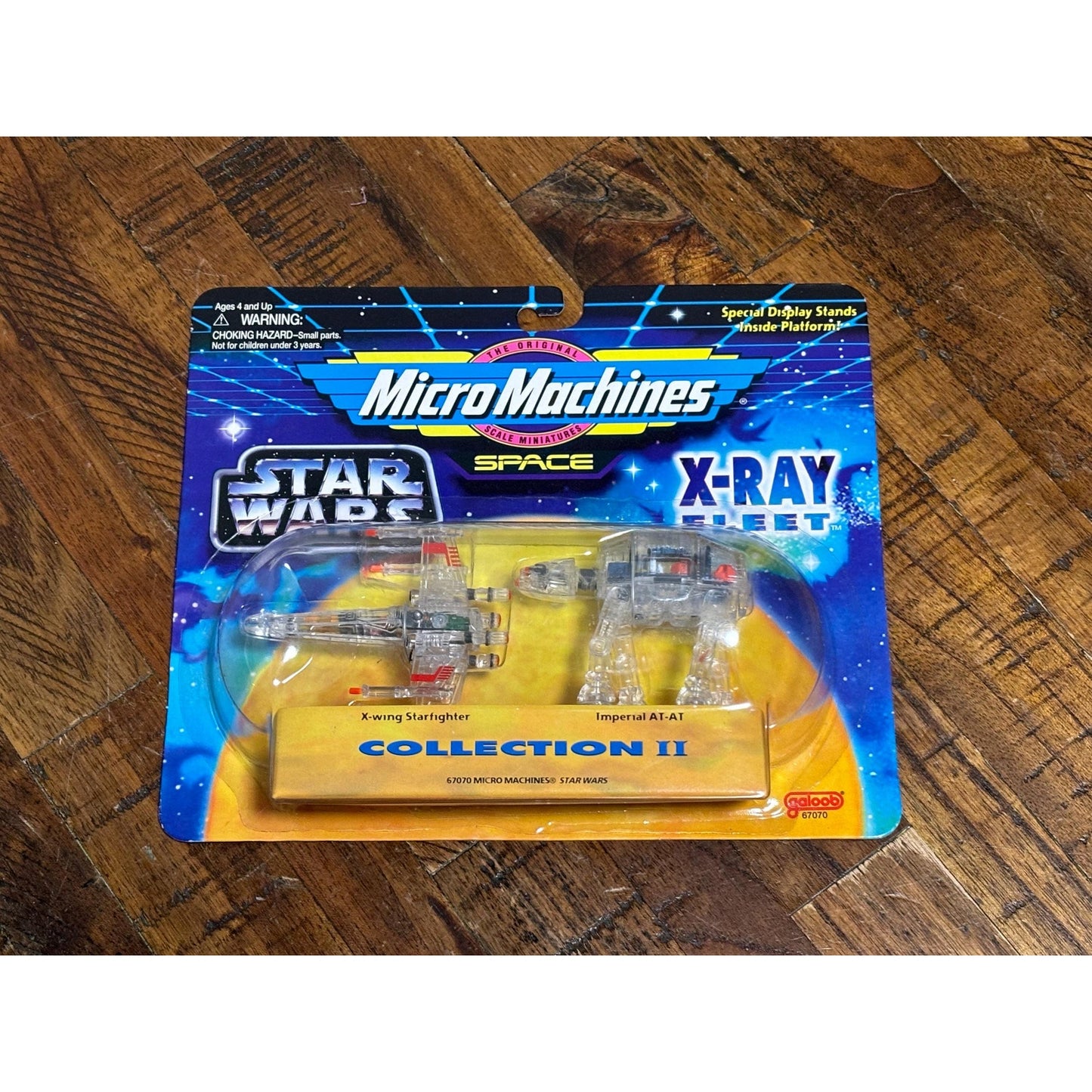 Lot of 3 Star Wars Micro Machines 2 X-ray Fleet Collection & Empire Strikes Back