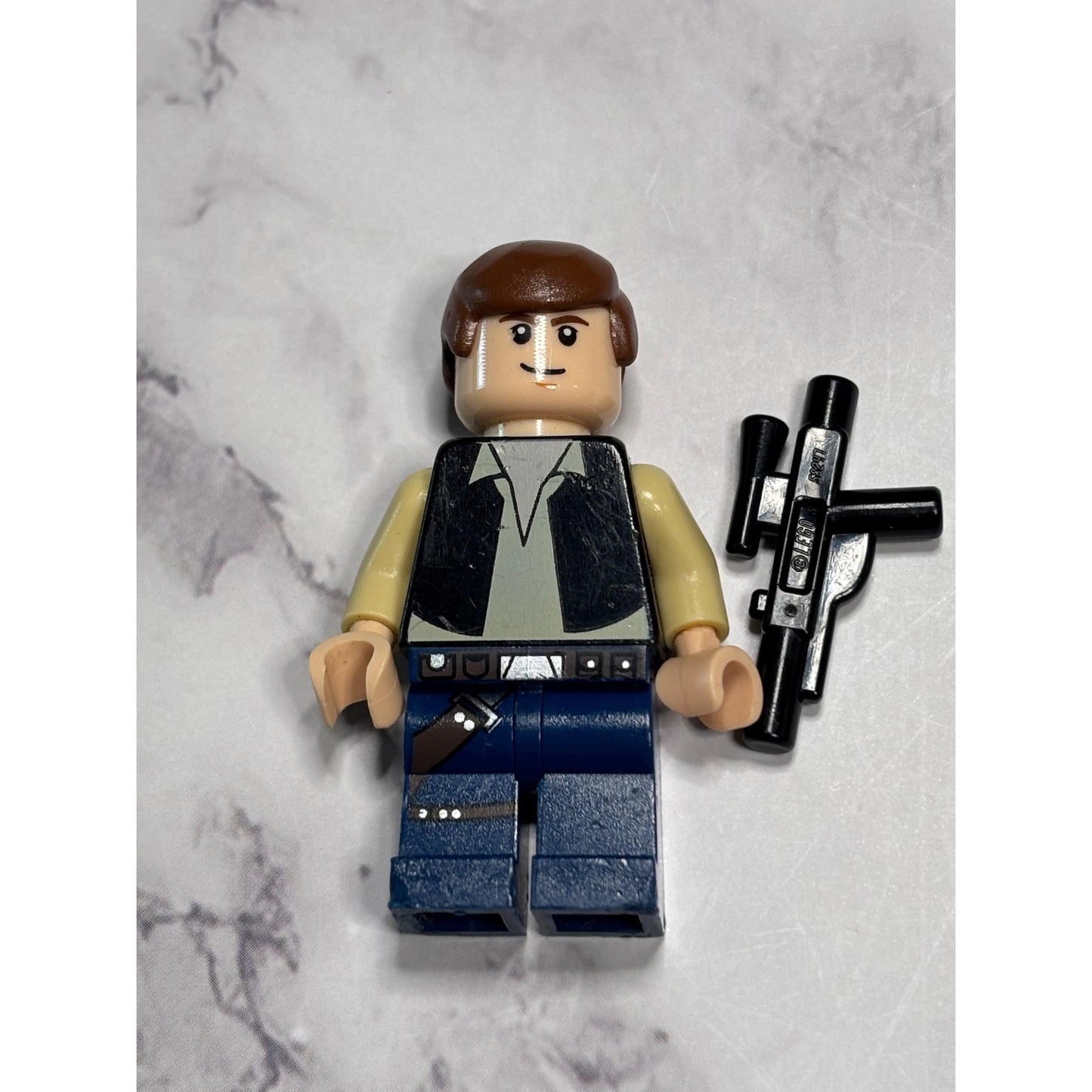 Lego Han Solo Minifigure, Star Wars SW0334, Set 7965-1 Millennium Falcon