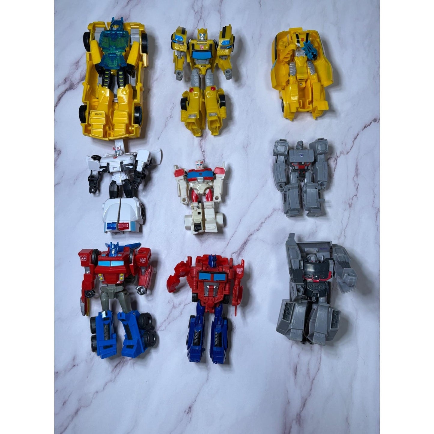 Lot of 9 Transformers Cyberverse Adventures Action Figures