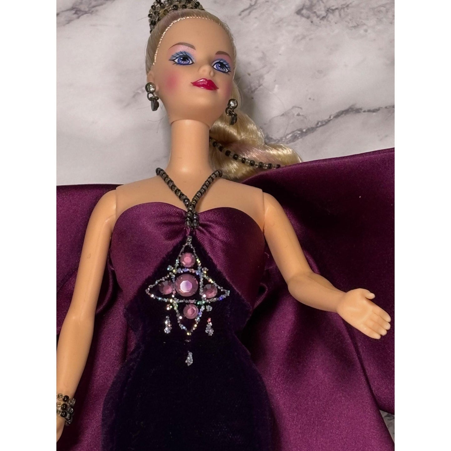 1996 Amethyst Aura Barbie the Jewel Essence Collection by Bob Mackie #15522