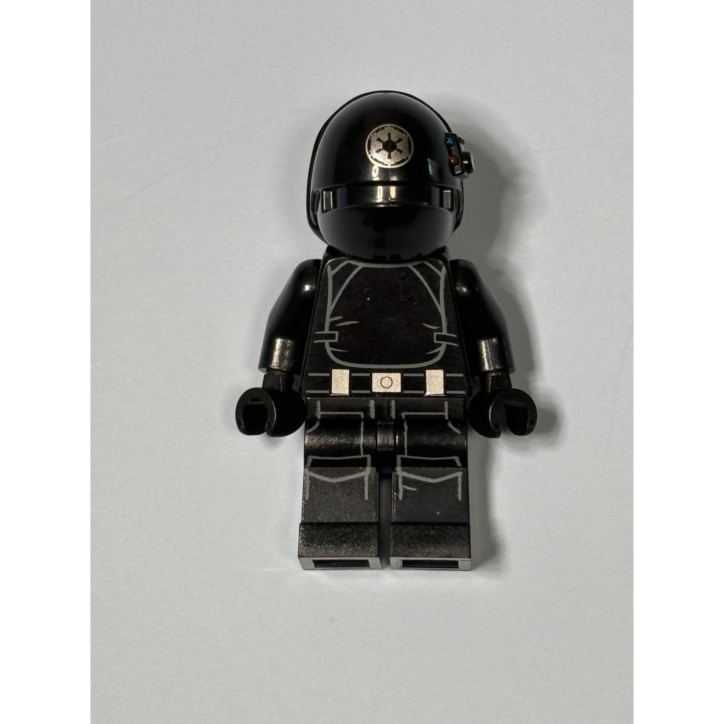 Lego Star Wars Minifigure sw0529 Imperial Gunner Silver Logo sets 75159 75034