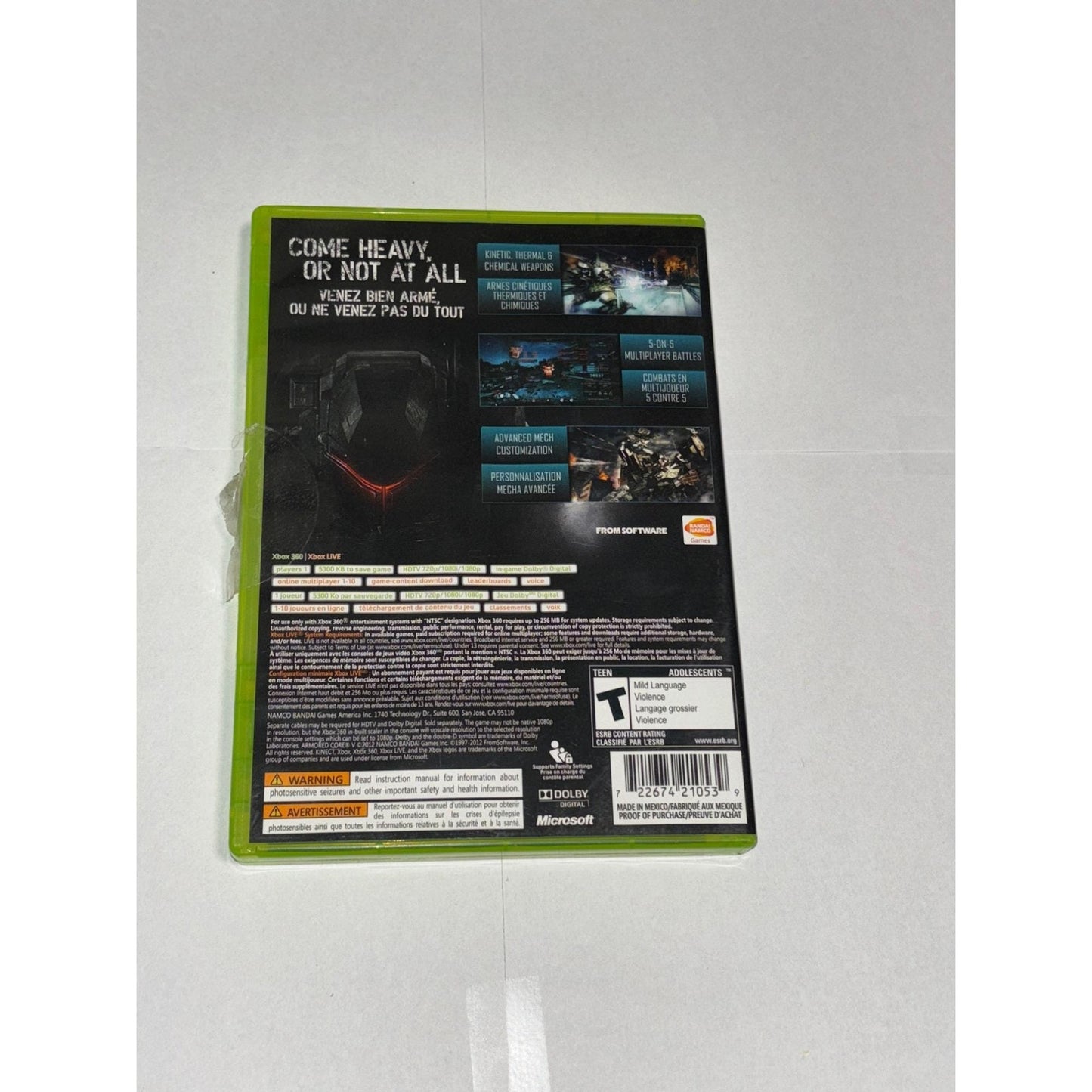 Armored Core V for Xbox 360