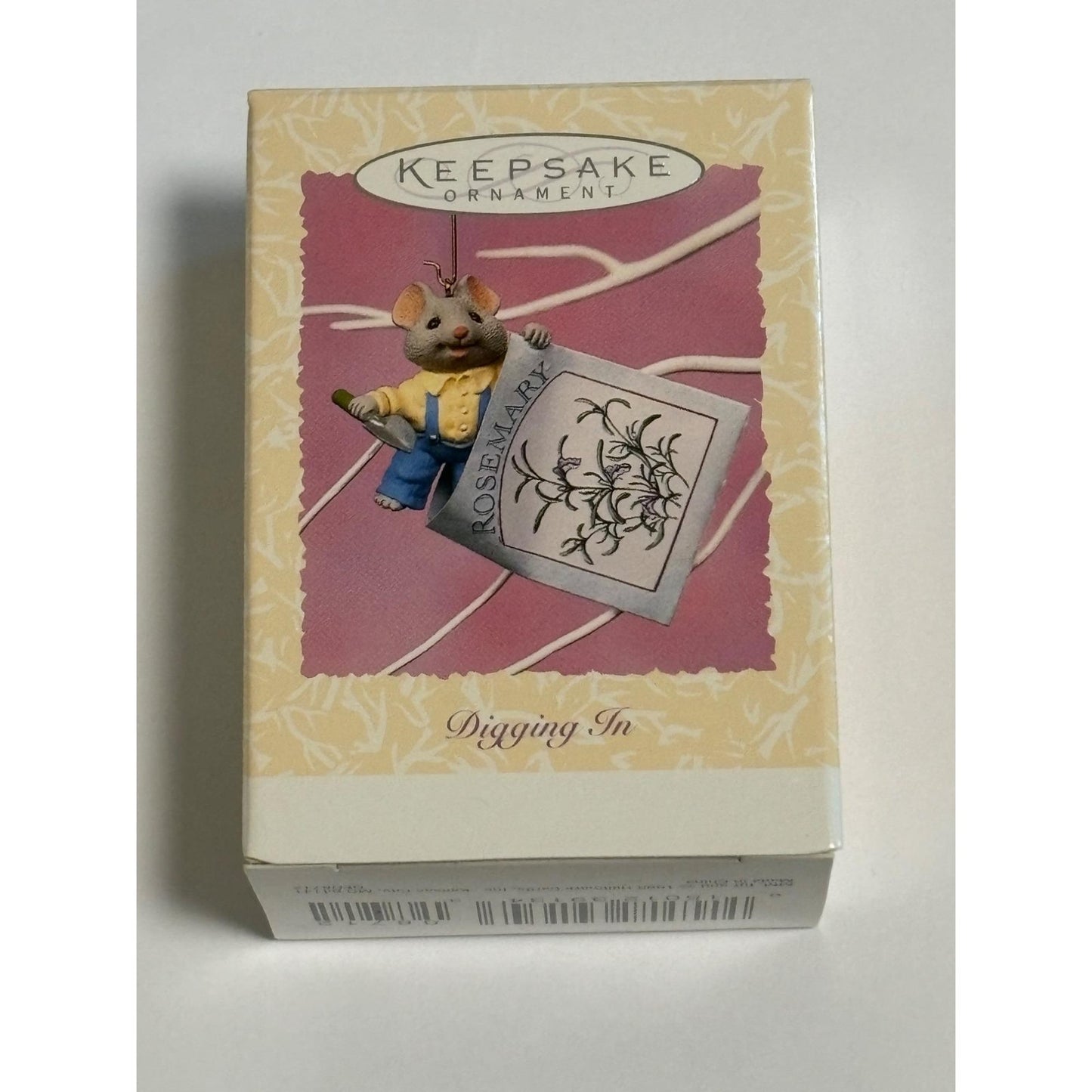 Hallmark Keepsake Easter Digging In 1997 Spring Collection Mouse in Rosemary