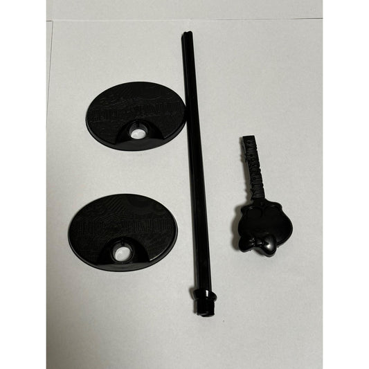 Monster High Official Black Doll Stand & Brush