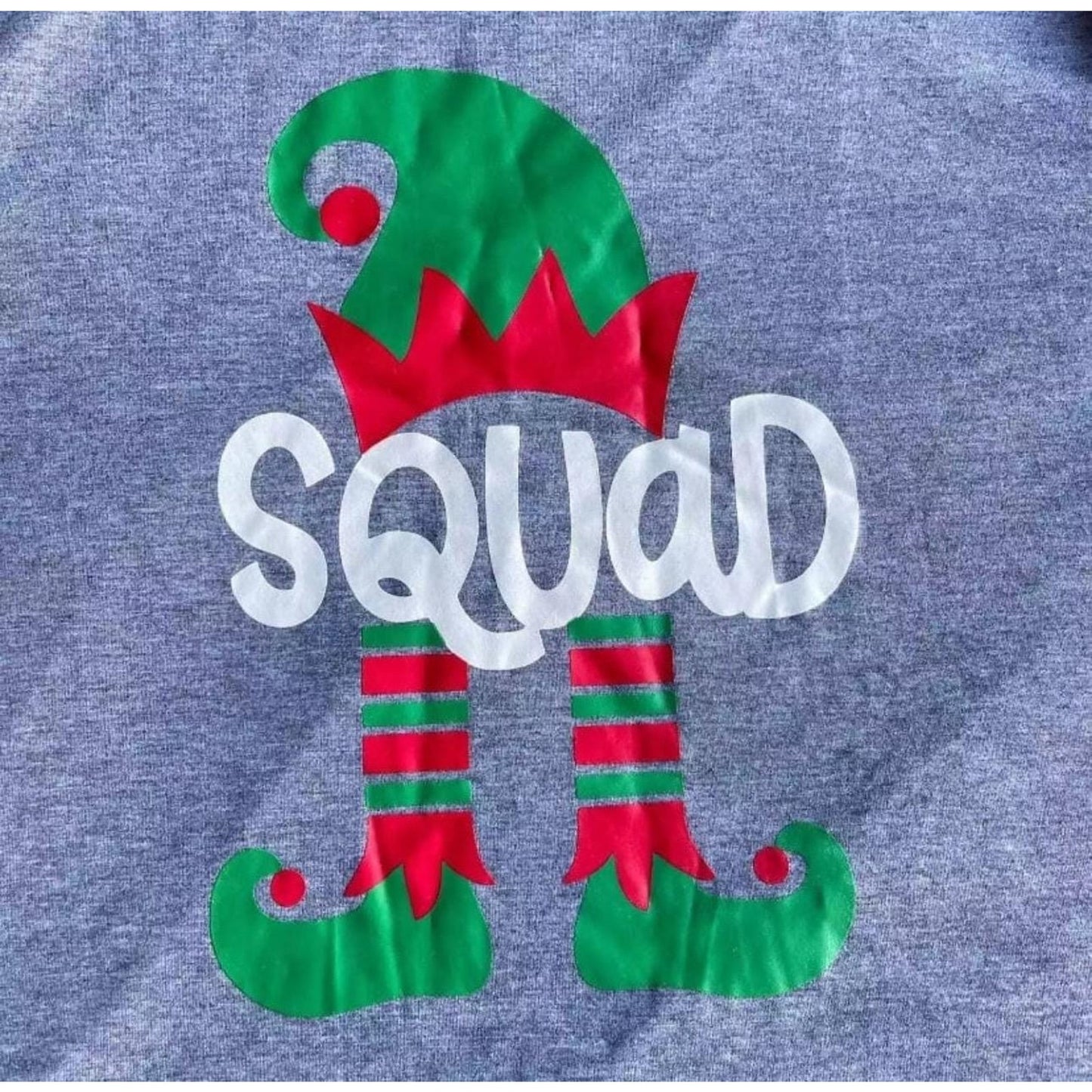 Pat Pat Christmas Pajama Set Womens Large L Gray Green Plaid Elf Squad NEW Squad