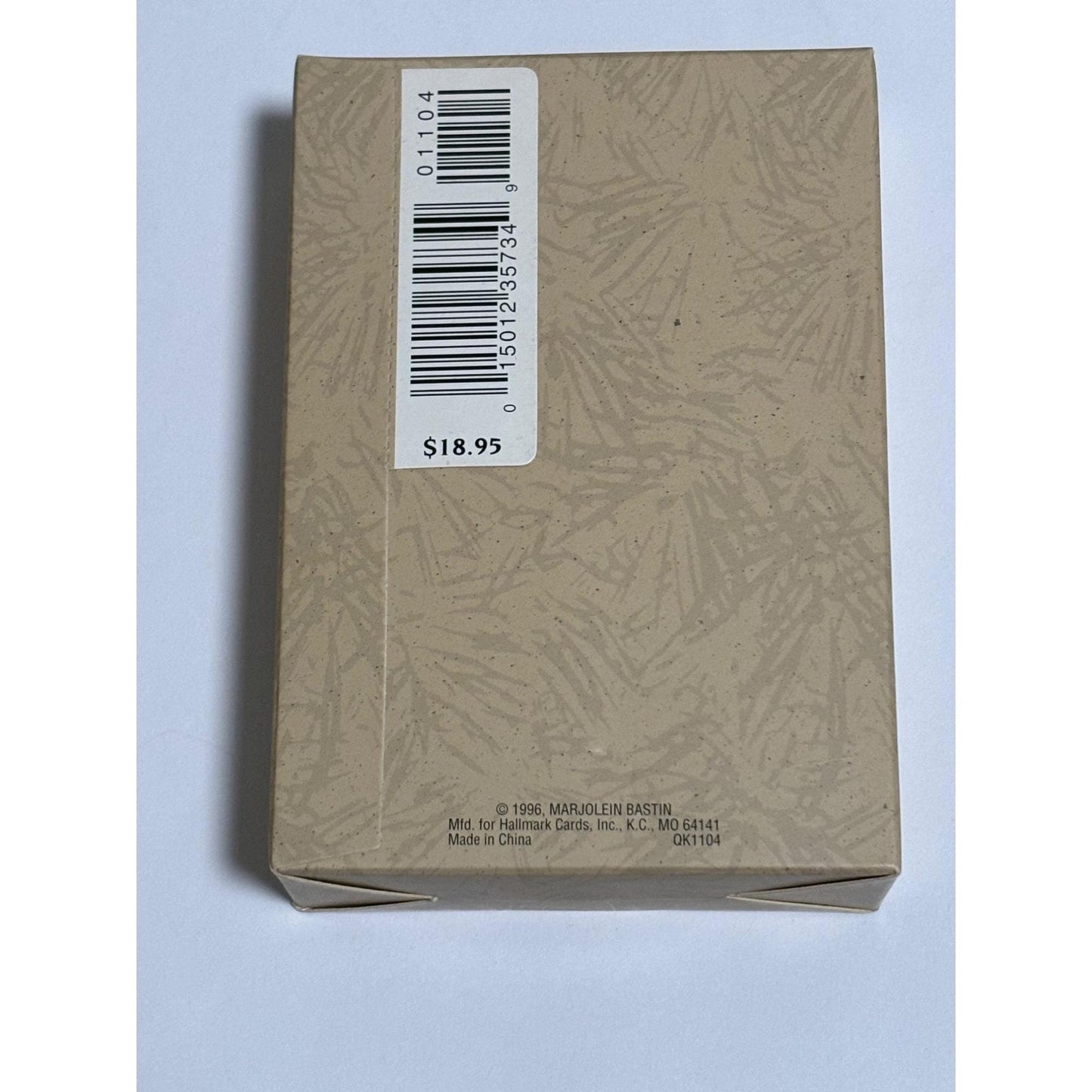 Vintage 1996 Hallmark Bunny Nature's Sketchbook Keepsake Christmas Ornament