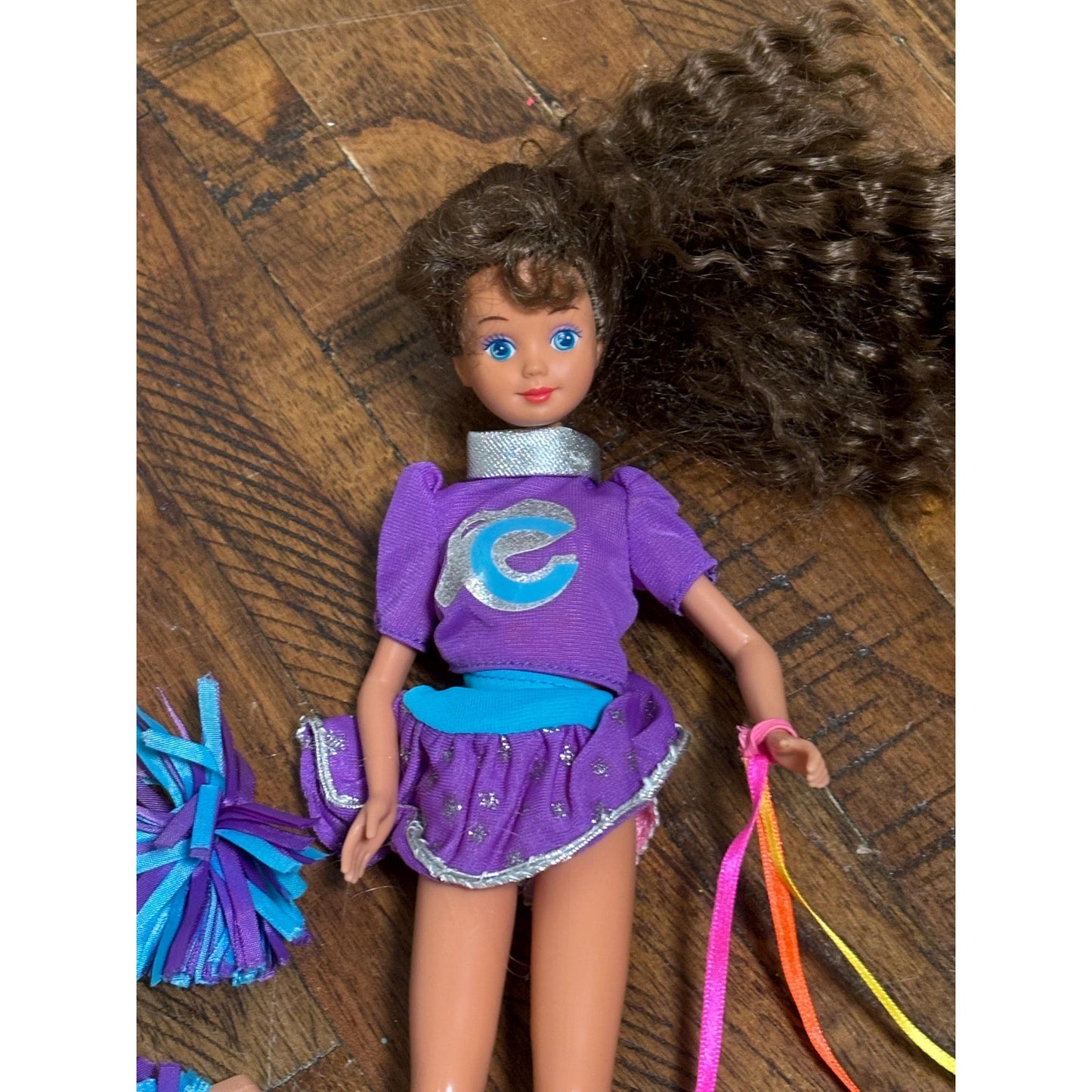 Cheerleading Courtney Best Friend of Skipper Doll #3933 1992 Mattel Barbie