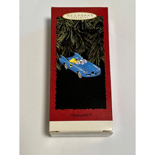 Hallmark Keepsake Batman & Robin Batmobile 1995 Christmas Ornament DC Comics