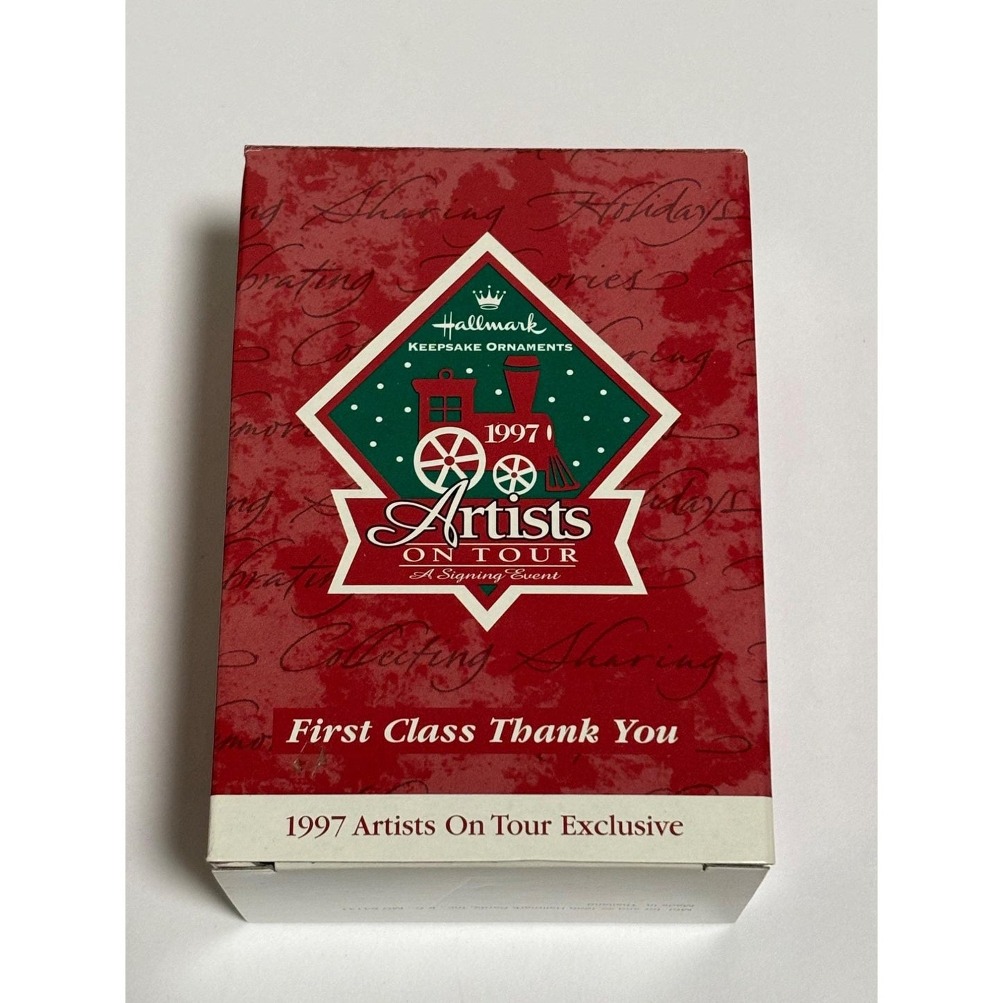 1997 Artists on Tour Red Bird Hallmark Keepsake Christmas Ornament