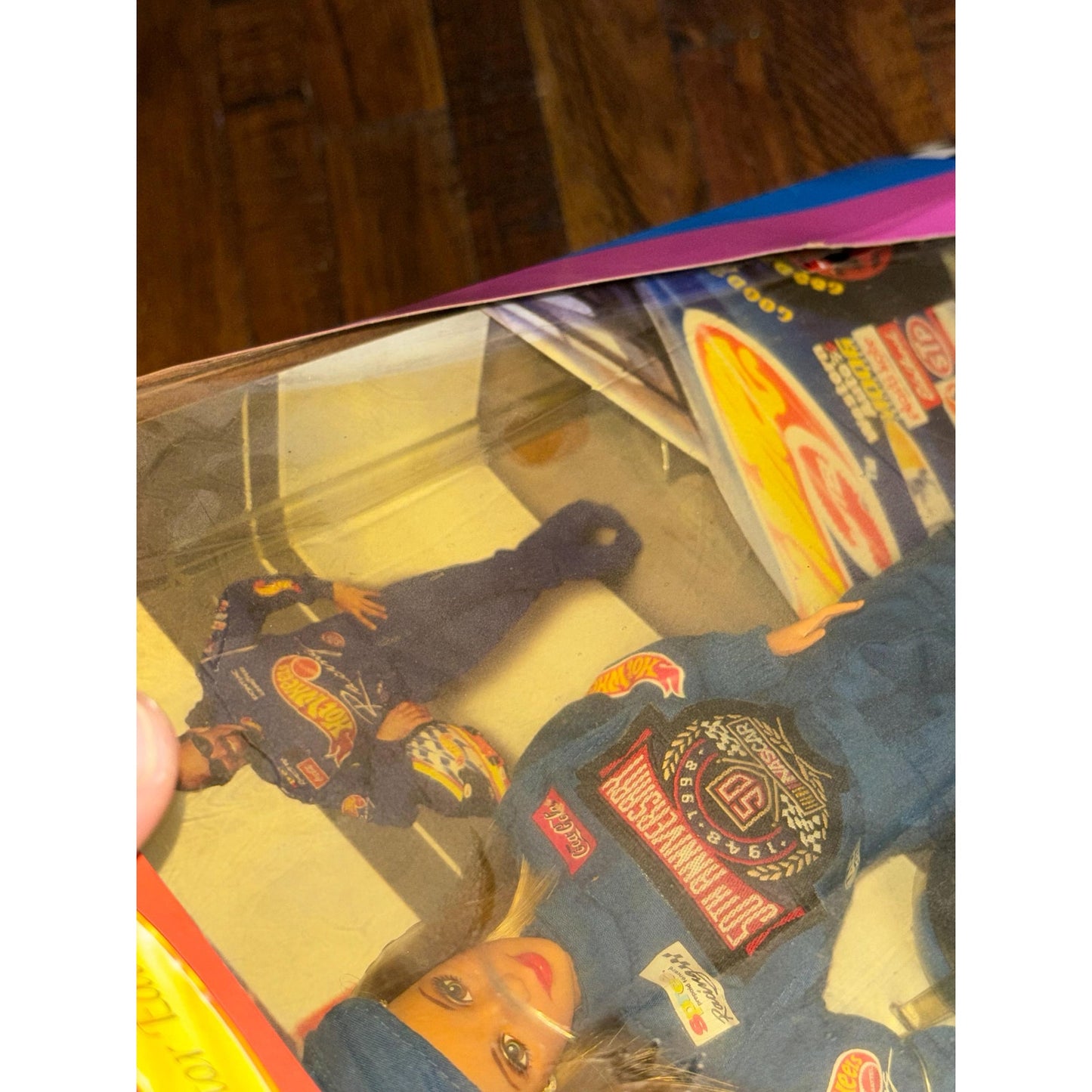 Lot of 2 NASCAR Barbie Dolls 50th anniversary 20442 & McDonald’s 22954