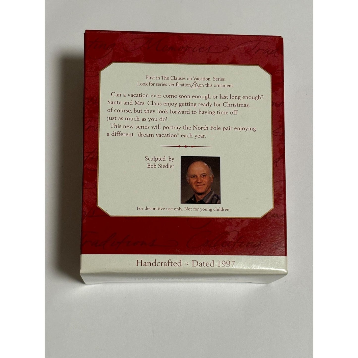 The Clauses on Vacation 1997 Fishing First in Series Hallmark Keepsake Christmas