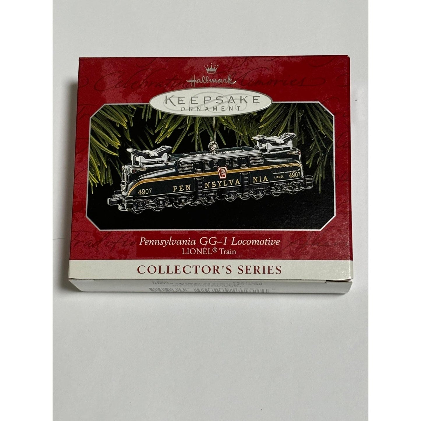1998 Hallmark Keepsake Christmas Ornament Lionel Pennsylvania GG-1 Locomotie