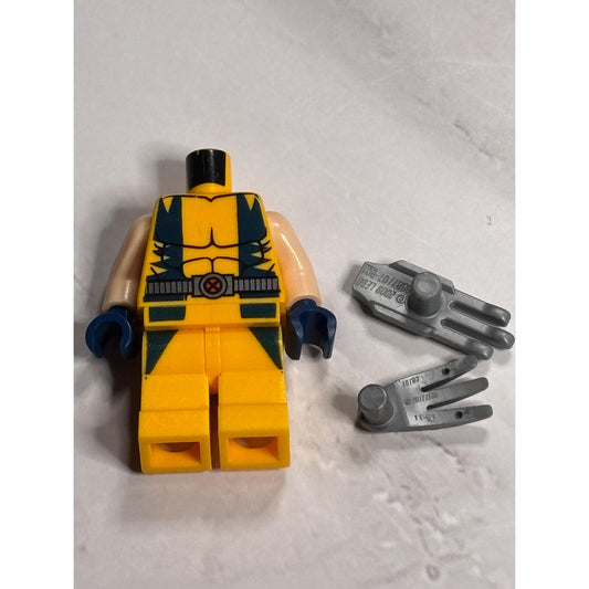 Lego Marvel Super Heroes Minifigure SH0017 Wolverine 6866