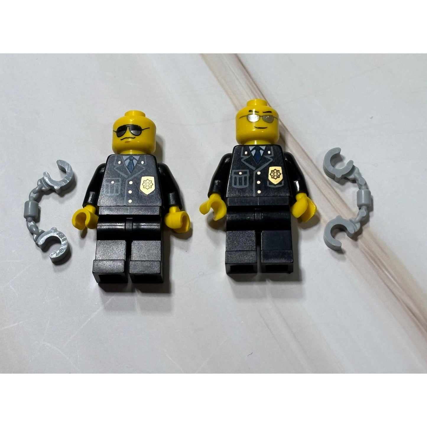Lot of 2 LEGO njo234 Guard minifigure 75091 NINJAGO Kryptarium Prison Breakout