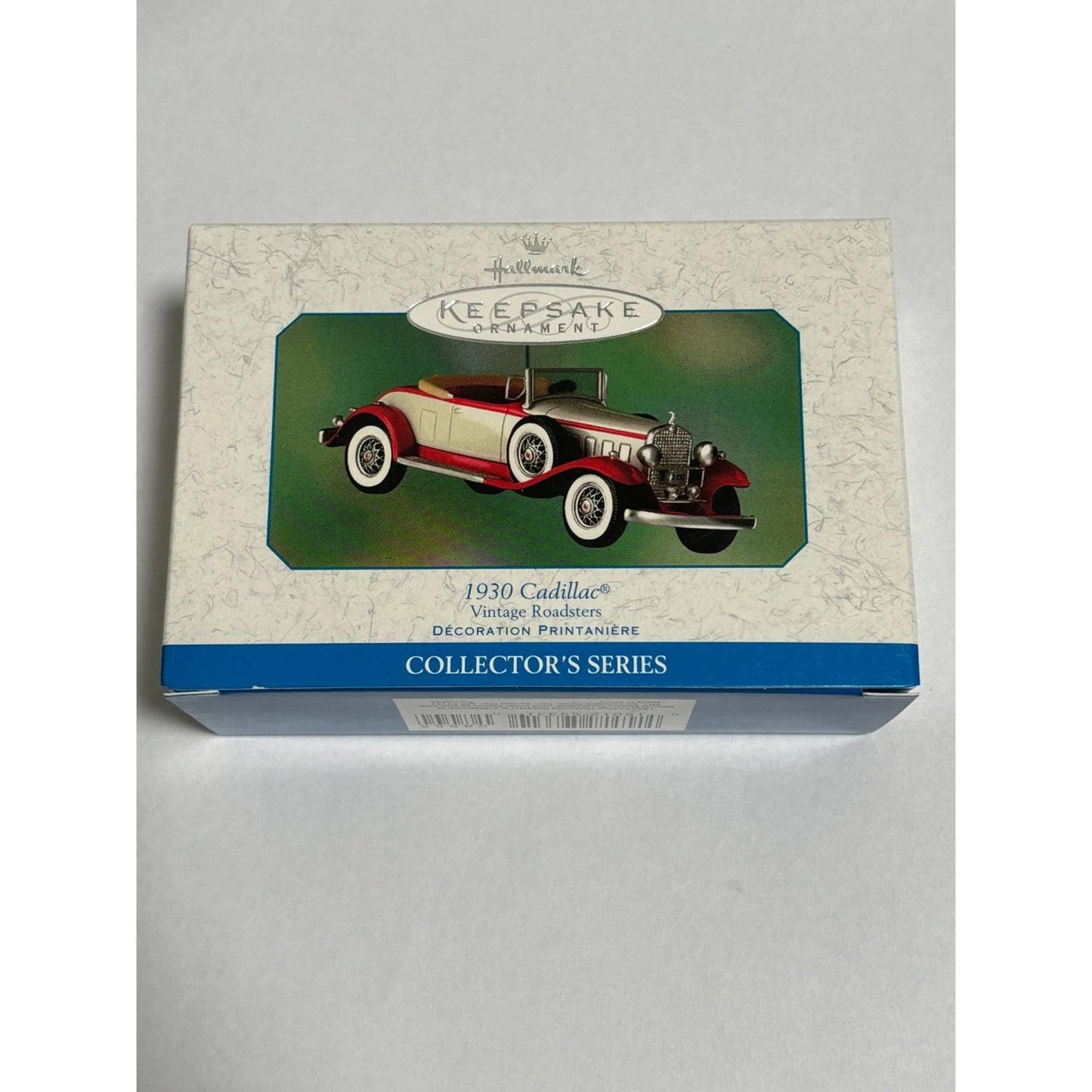 2001 Hallmark Ornament ~ 1930 Cadillac ~ #4 in Series Vintage Roadster Car NEW