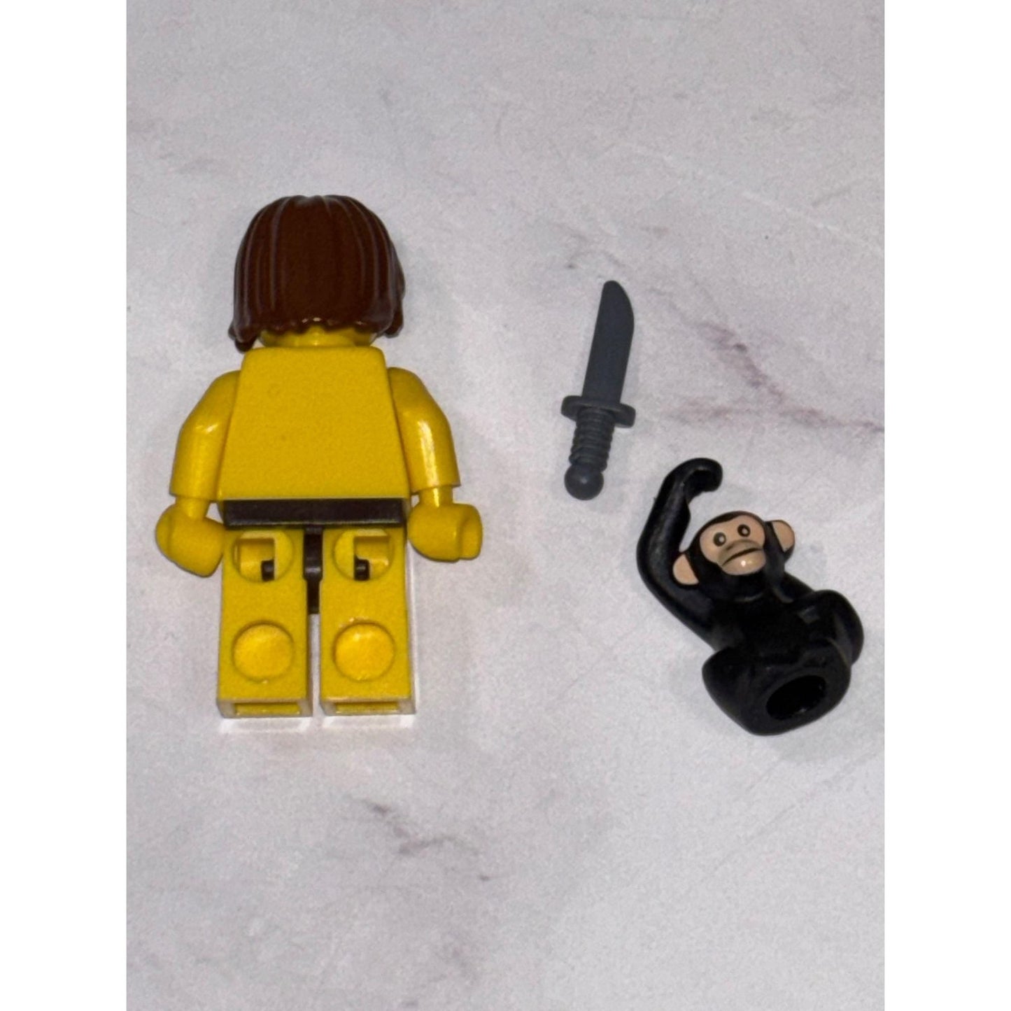 LEGO Series 7 Minifigure Minifig Jungle Boy with Monkey col106 col07-1 8831