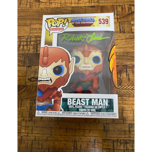 Funko Pop MOTU Masters Universe Beast Man 539 Signed Illustrated by Robert Lamb