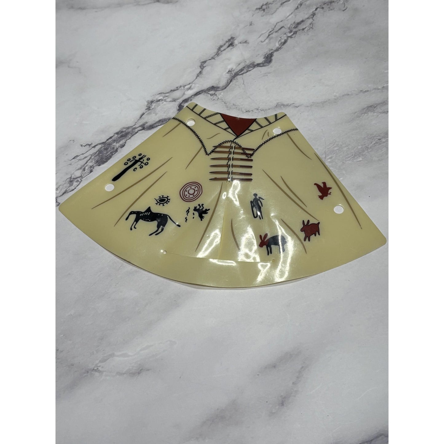 LEGO Comanche Camp - Plastic Tepee Cover Western Beige # 13882 79107 TLR