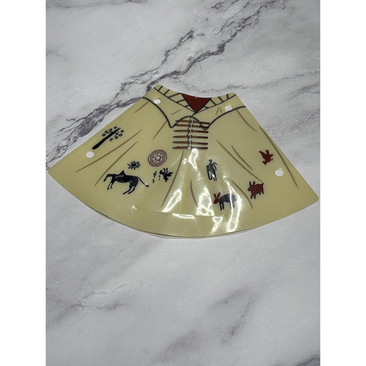 LEGO Comanche Camp - Plastic Tepee Cover Western Beige # 13882 79107 TLR