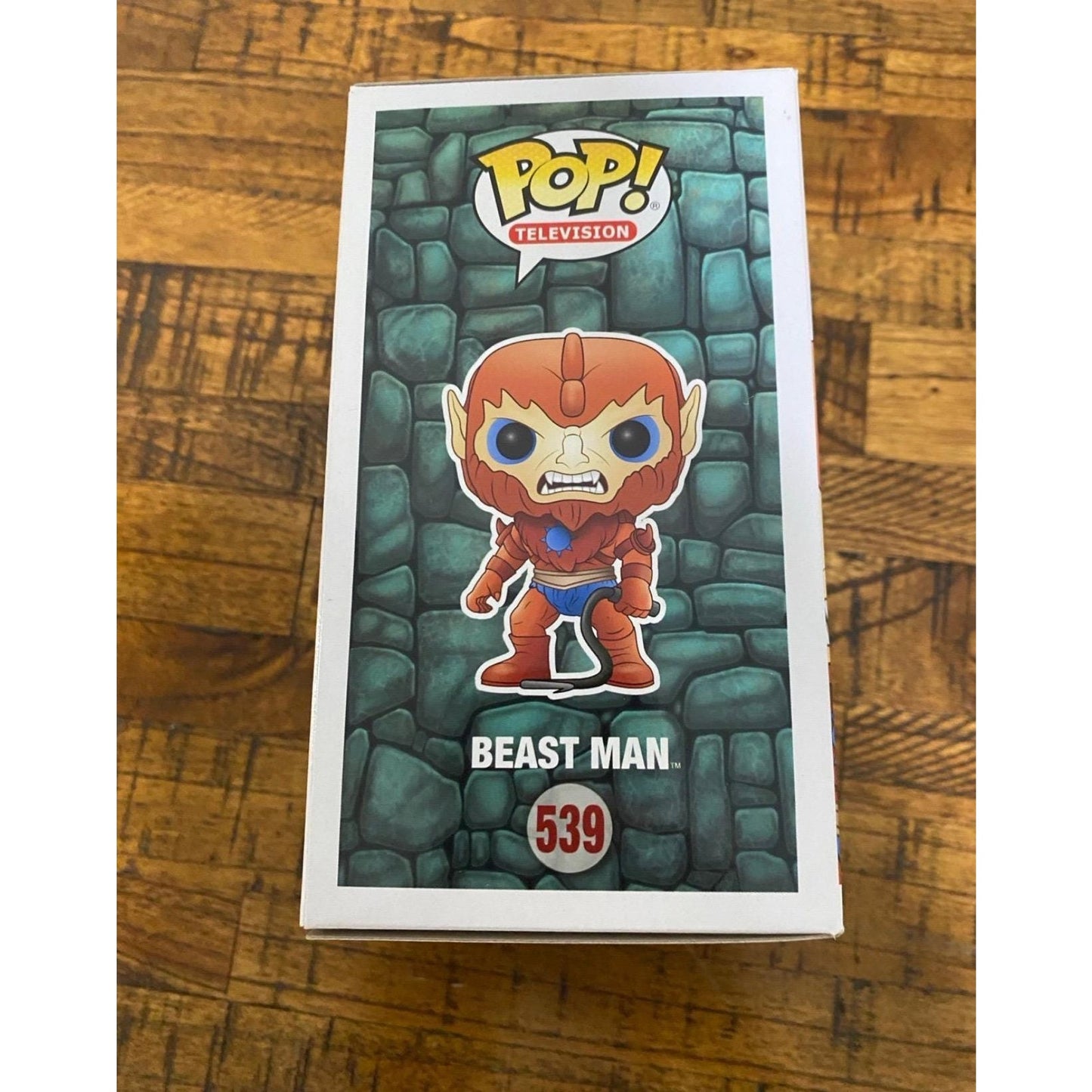 Funko Pop MOTU Masters Universe Beast Man 539 Signed Illustrated by Robert Lamb