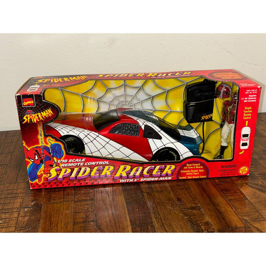 ToyBiz - Spider-Man Spider Racer 1/18 Remote Control Car - 1999