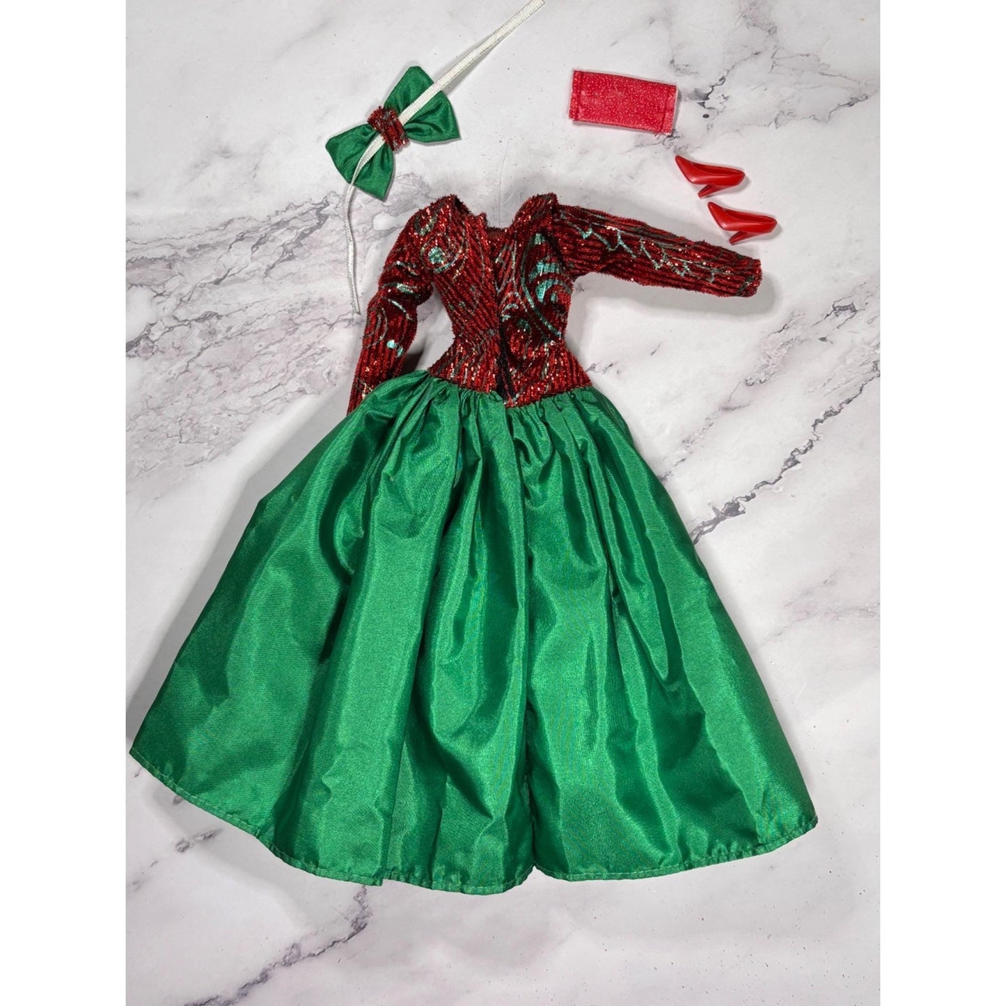 Barbie 1992 Holiday Sensation Evening Gown Fashion, Limited Edition (#7809)