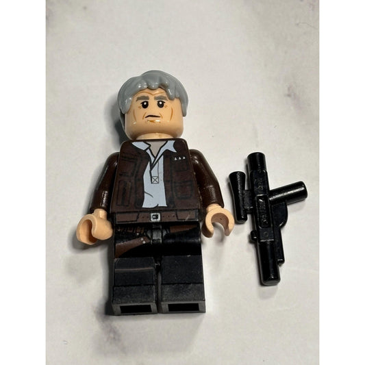 LEGO Star Wars Han Solo Old Minifigure sw0841 From Sets 75192 & 75180
