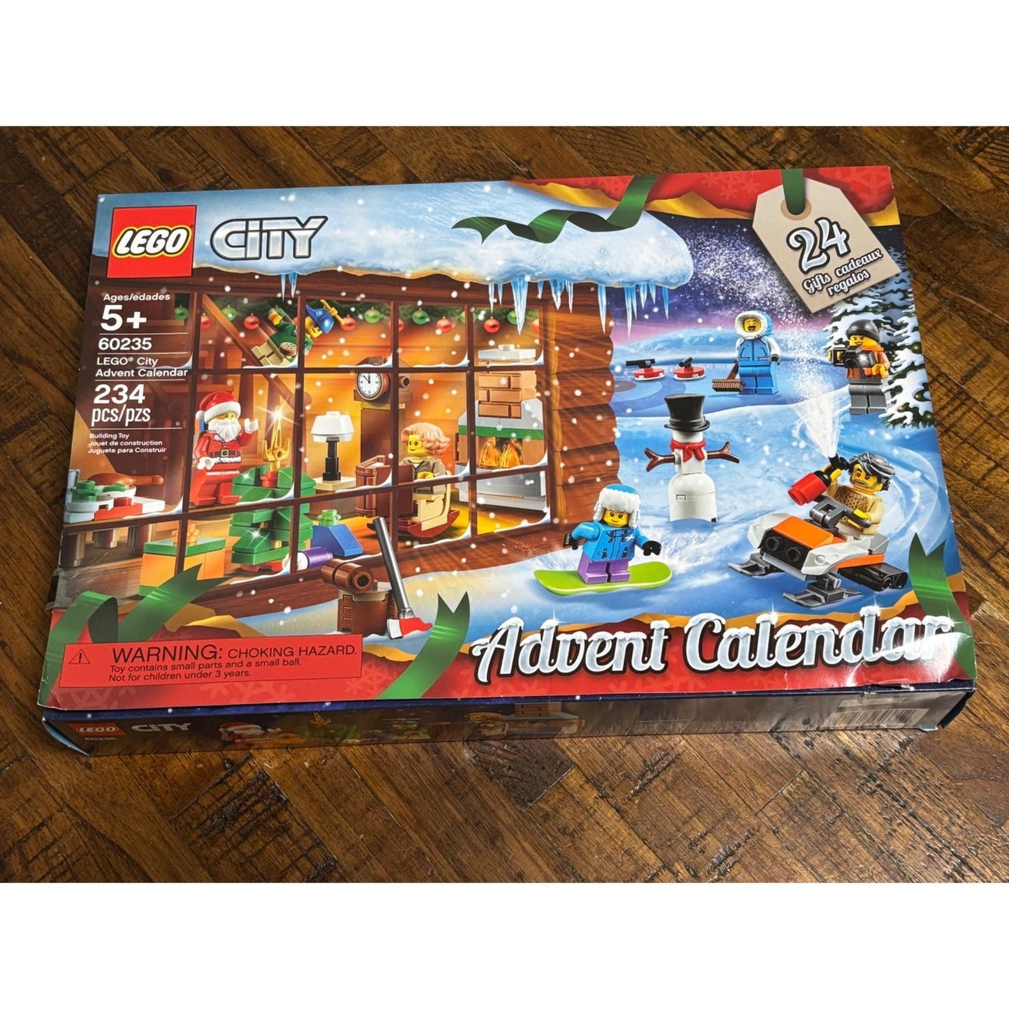 LEGO CITY: City Advent Calendar (60235) New Open Box Complete Set 2019