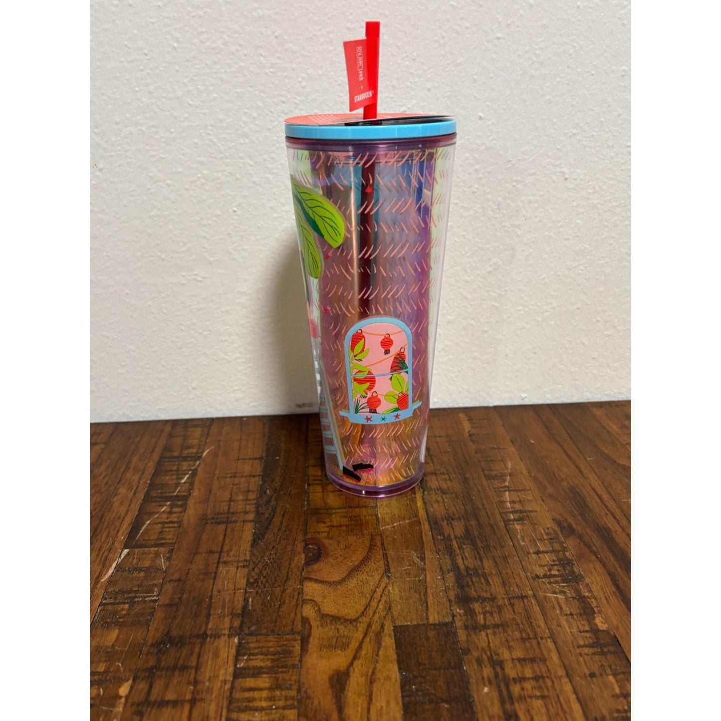 Starbucks 2024 Summer Butterfly Silicone Straw Topper Venti Cold Cup 24oz
