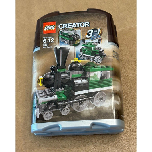 New Retired Lego Creator Mini Trains 4837 3 in 1